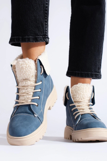 Damenstiefel mit Schaffell... 2