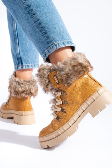 Schuhe für Damen mit Fell 2