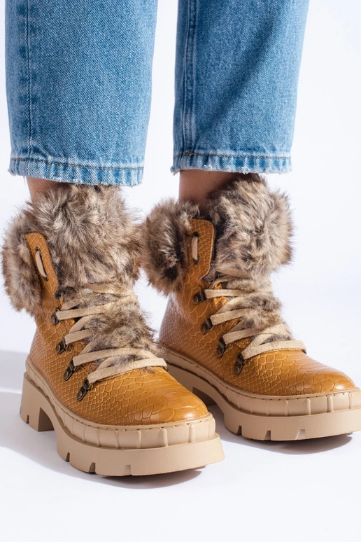 Schuhe für Damen mit Fell