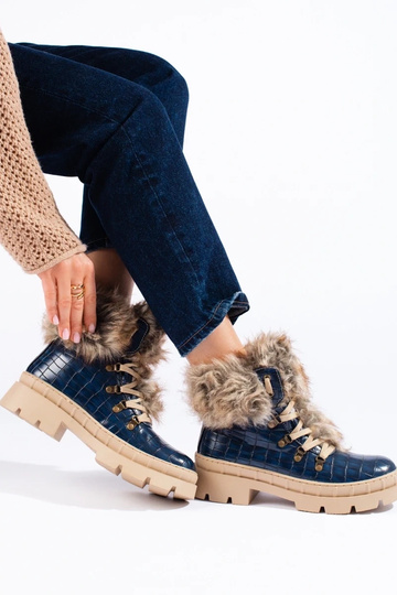 Stiefel für Damen mit Fell... 2