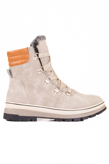 graue Damenschuhe mit...