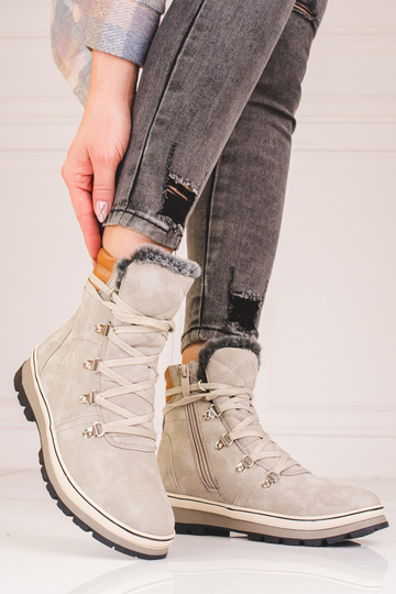 graue Damenschuhe mit... 2