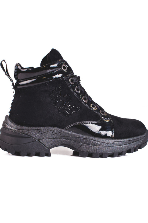 schwarze Schuhe für Mädchen mit...