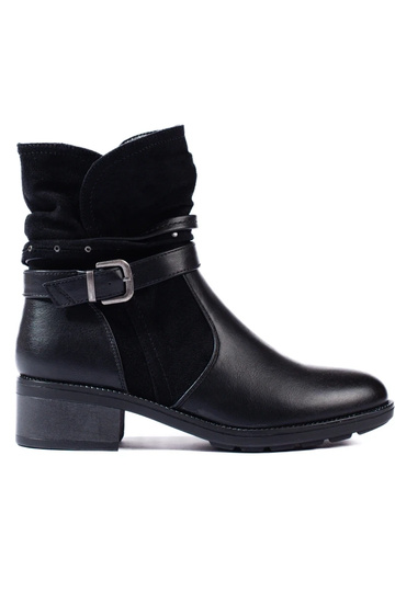 Damenstiefel mit Zierband