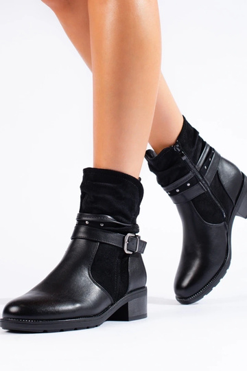 Damenstiefel mit Zierband 2