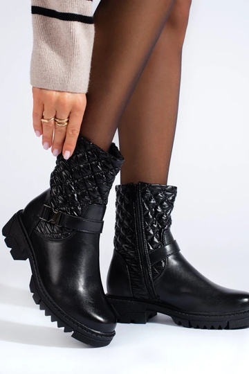 Damenstiefel mit Steppung... 2