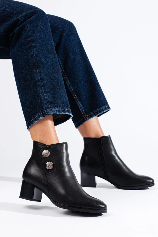 Klassische schwarze Damen-Absatzschuhe