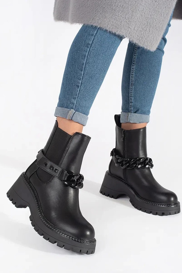 Damenschuhe mit Kette in... 2