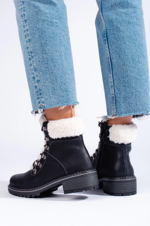 Schuhe für Damen mit Schaffell in... Schuhe für Damen mit Schaffell in...