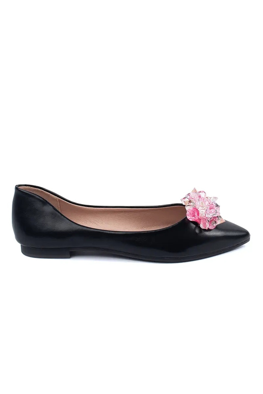 Ballerina-Schuhe mit Kristallen von... Ballerina-Schuhe mit Kristallen von...