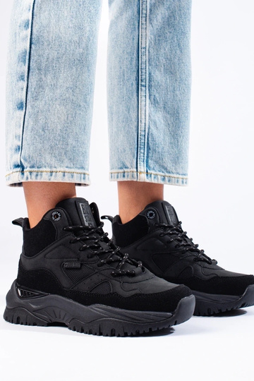 Schuhe Damen schwarz Big... 2