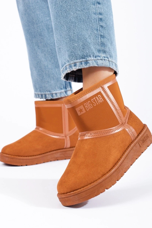 braune Damen-Schneestiefel BIG STAR...