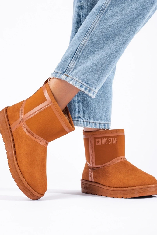 braune Damen-Schneestiefel BIG STAR...