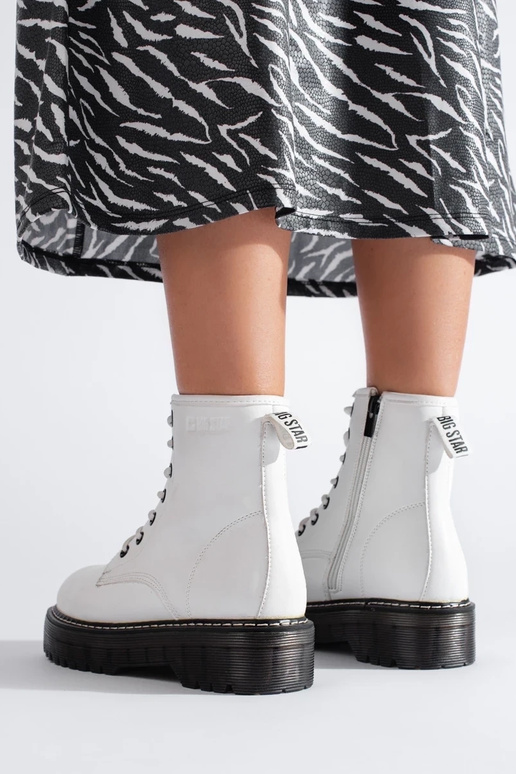 weiße Stiefel BIG STAR KK274536