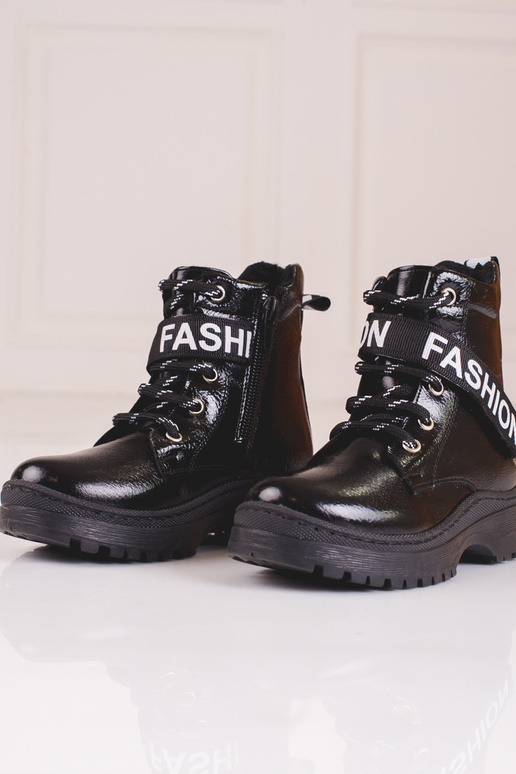 Stiefel Mädchen Potocki Mode schwarze... Stiefel Mädchen Potocki Mode schwarze...