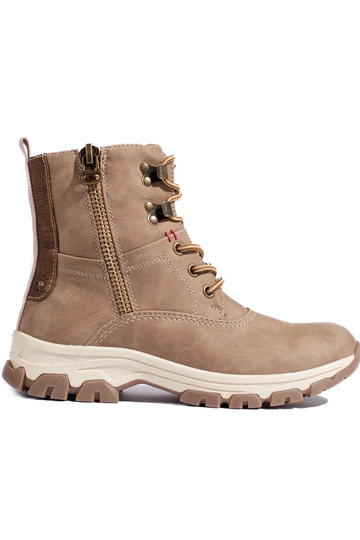 Schnürstiefelette mit...