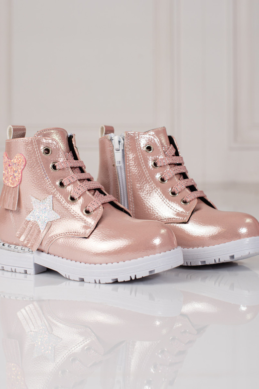 Rosa Stiefel für Mädchen