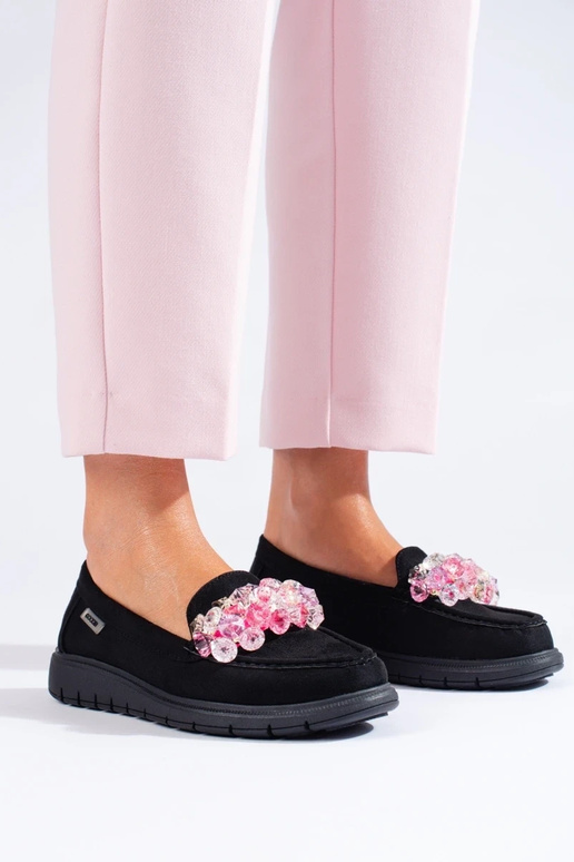 Shelovet Wildleder-Plateau-Mokassins Shelovet Wildleder-Plateau-Mokassins