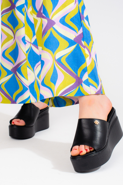 Damen Hausschuhe schwarz