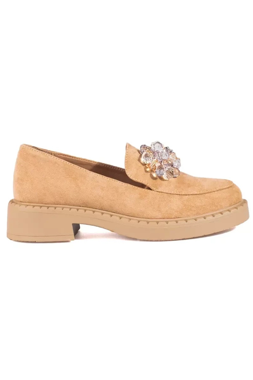 beige Wildledermokassins Potocki beige Wildledermokassins Potocki