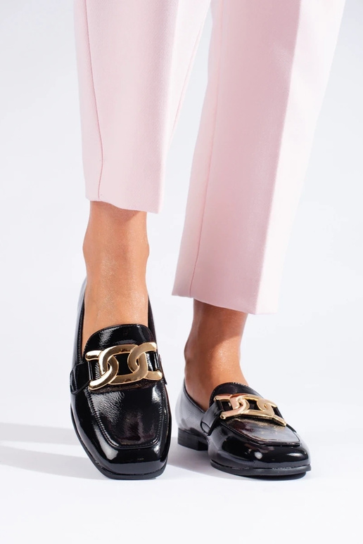 Schwarze Damen-Stiefeletten mit... Schwarze Damen-Stiefeletten mit...