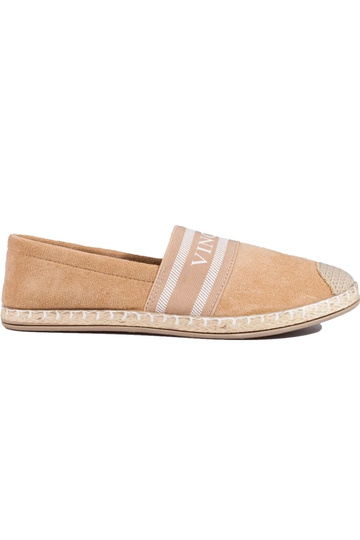 Wildleder-Espadrille Beige...