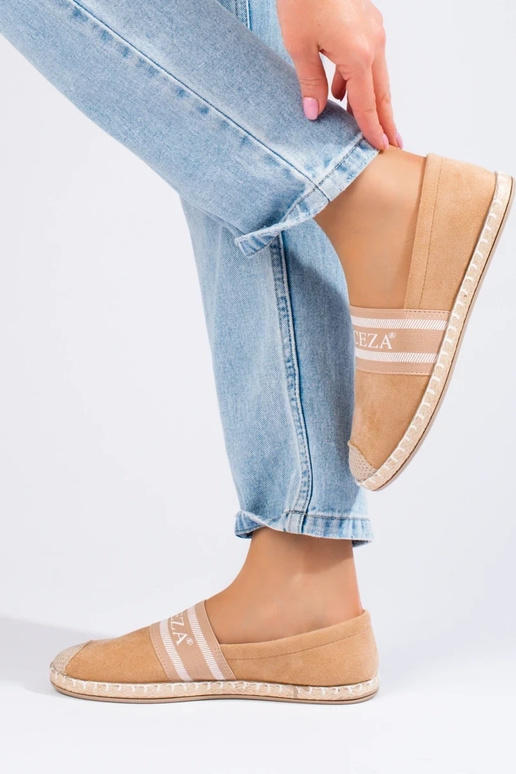 Wildleder-Espadrille Beige Vinceza Wildleder-Espadrille Beige Vinceza