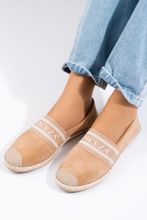 Wildleder-Espadrille Beige Vinceza Wildleder-Espadrille Beige Vinceza