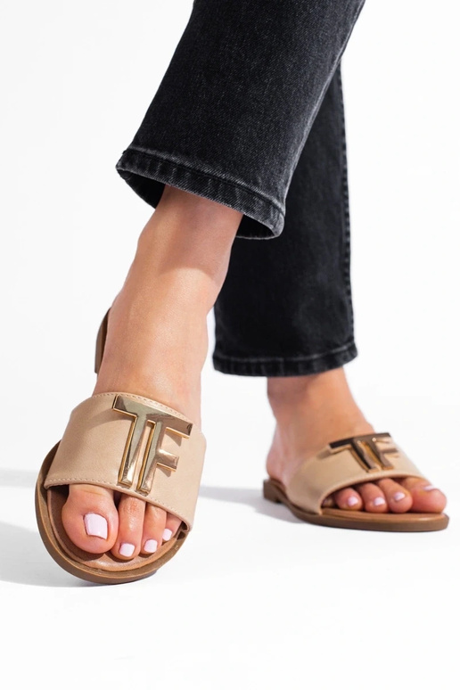 Hausschuhe beige Potocki