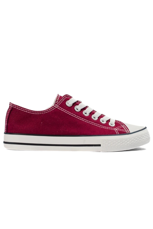 Schuhe bordeauxrote Farbe Shelovet