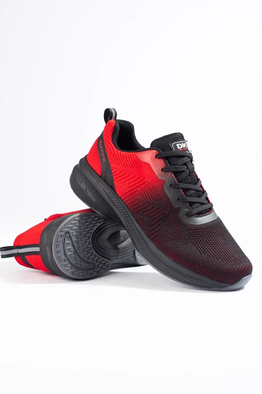 Sportliche Herrenschuhe in DK-Rot