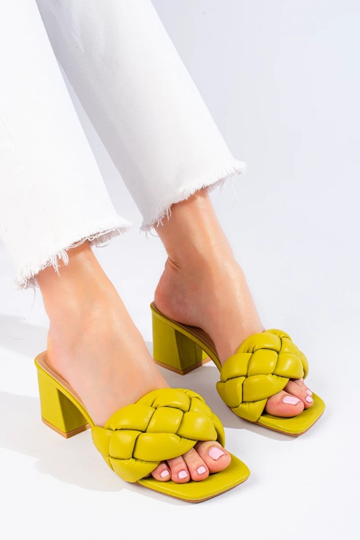 grüne Hausschuhe Shelovet grüne Hausschuhe Shelovet