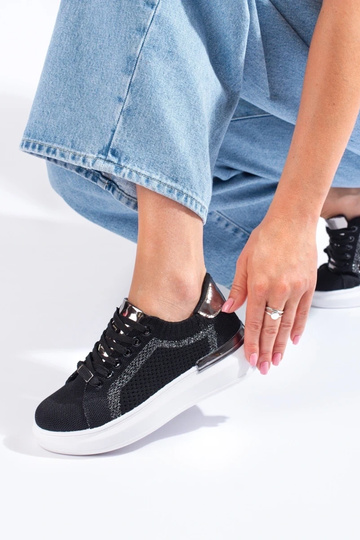 Textilschuhe mit Plateau... 2