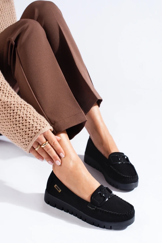 Shelovet Mokassins mit klobigem... Shelovet Mokassins mit klobigem...