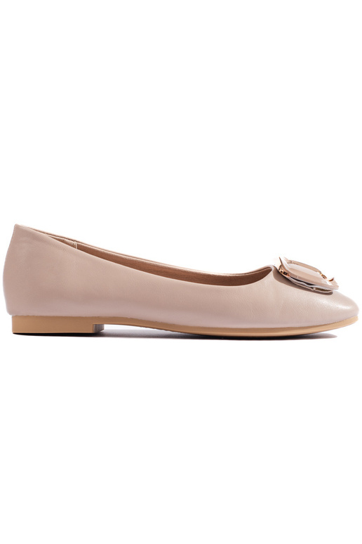 Beige Ballerinas Shelovet Beige Ballerinas Shelovet