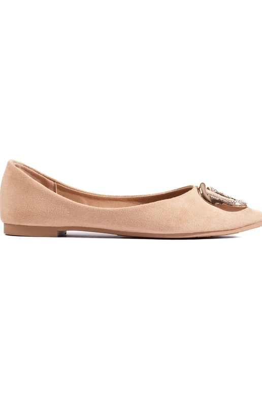 in Wildleder-Ballerina Beige Shelovet in Wildleder-Ballerina Beige Shelovet