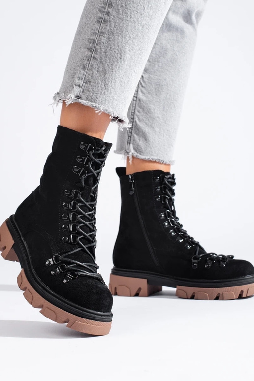 Vinceza Wildleder-Schnürstiefel in...