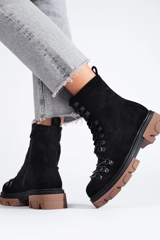 Vinceza Wildleder-Schnürstiefel in...