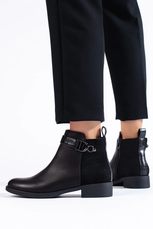 schwarze klassische Damenschuhe