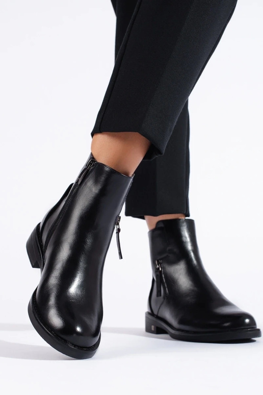 schwarze elegante Damenschuhe Potocki