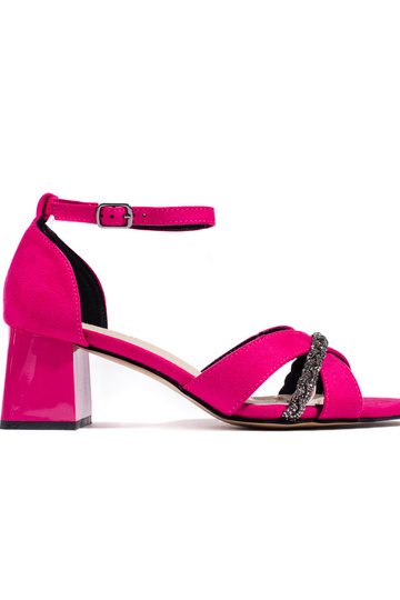 Wildledersandalen