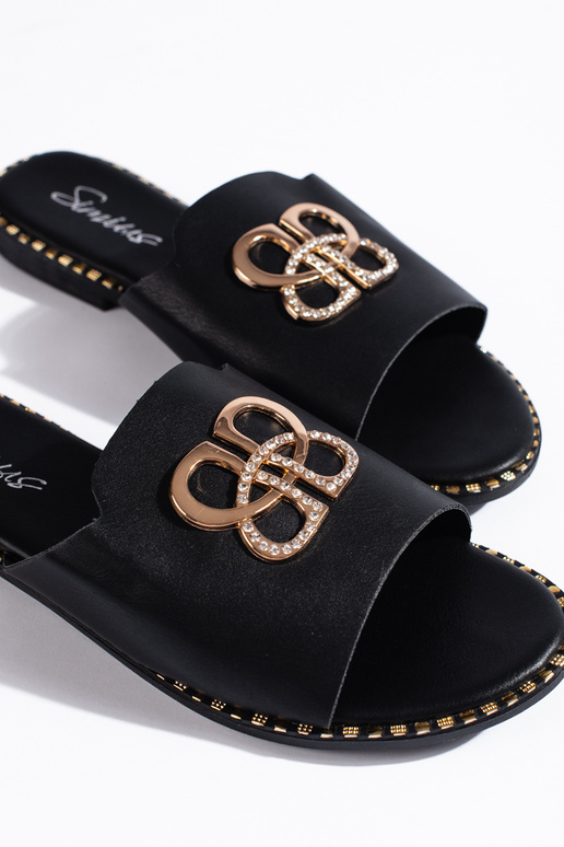 schwarze Hausschuhe schwarze Hausschuhe