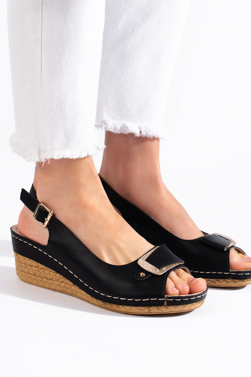 schwarze Espadrilles schwarze Espadrilles