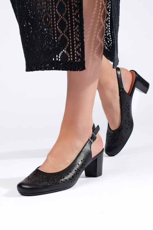 schwarze High Heels mit... schwarze High Heels mit...