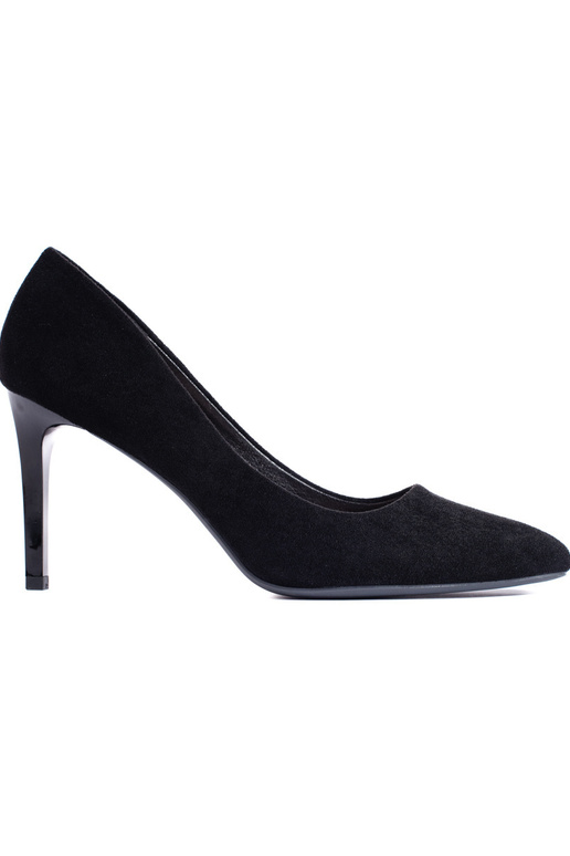 Klassische Wildleder-High-Heels in... Klassische Wildleder-High-Heels in...
