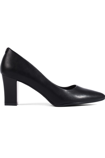 schwarze High Heels mit...
