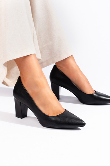 schwarze High Heels mit... 2