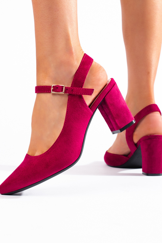 Rosa Wildleder-High-Heels von Sergio... Rosa Wildleder-High-Heels von Sergio...