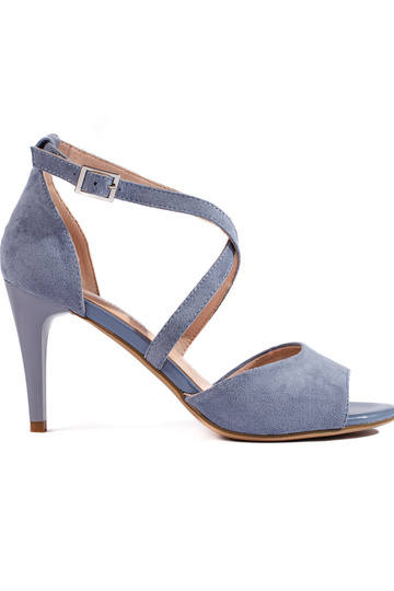 Wildledersandalen mit...