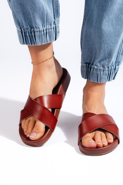 Braune Hausschuhe von Sergio Leone